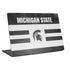 Michigan State University Black and White Stripes Laptop Skins
